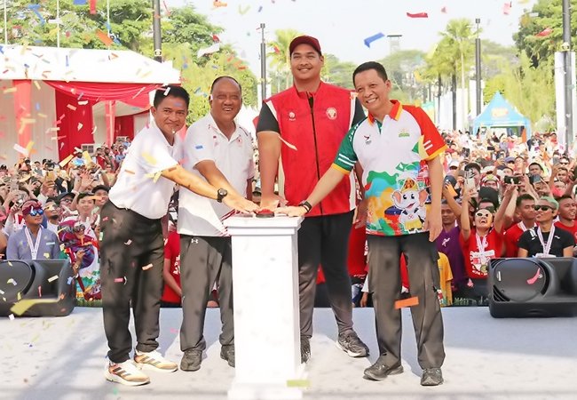 Fun Run Hitung Mundur PON 2024 Digelar
