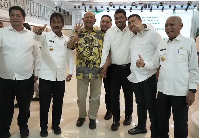 Audiensi dengan Kementerian dan Badan Nasional Penanggulangan Bencana, Theopilus Ginting  Bahas Agenda Pembangunan di Karo