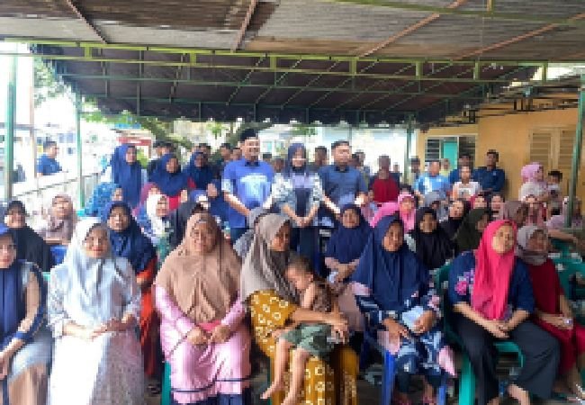 Ratusan Emak2 Hadiri Sosialisasi  Nasdem, Roby Ajak Masyarakat Pintar Memilih