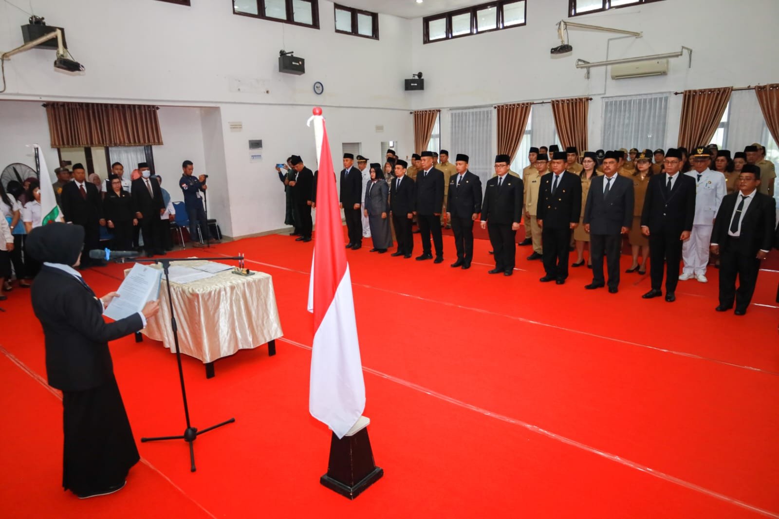 Wali Kota Lantik  54 Pejabat di Lingkungan Pemerintah Kota Siantar