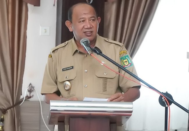 Syah Afandin Buka Sosialisasi Program Bunda Asuh dan Keluarga Risiko Stunting