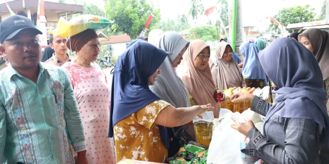 Pemkab Tapsel Gelar Gerakan Pangan Murah