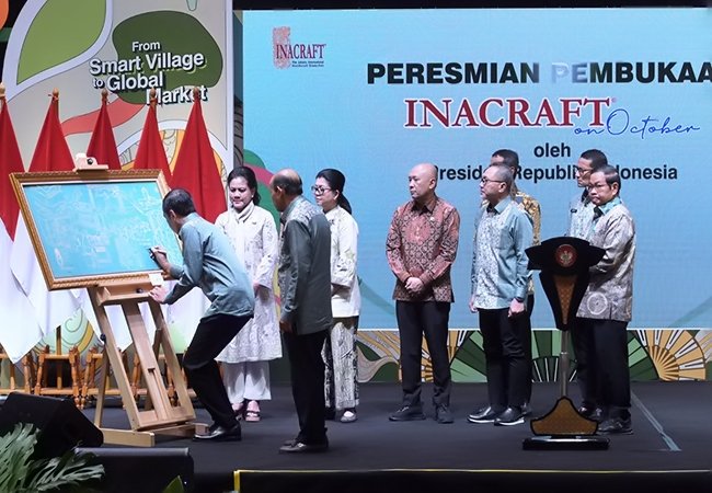 Pameran Inacraft on October 2023 Resmi Dibuka
