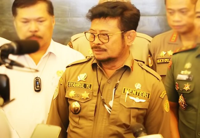 Mentan Syahrul Yasin Limpo Ajukan Surat Pengunduran, Ini Penggantinya
