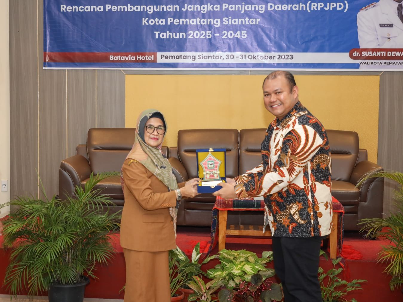 Wali Kota Siantar Hadiri Kick Off Meeting dan Orientasi RPJPD 