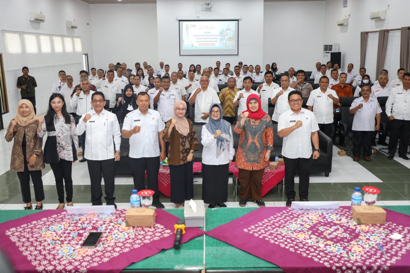 Wali Kota Siantar Hadiri Sosialisasi Pengendalian Gratifikasi, Bimtek, dan Monitoring Evaluasi 