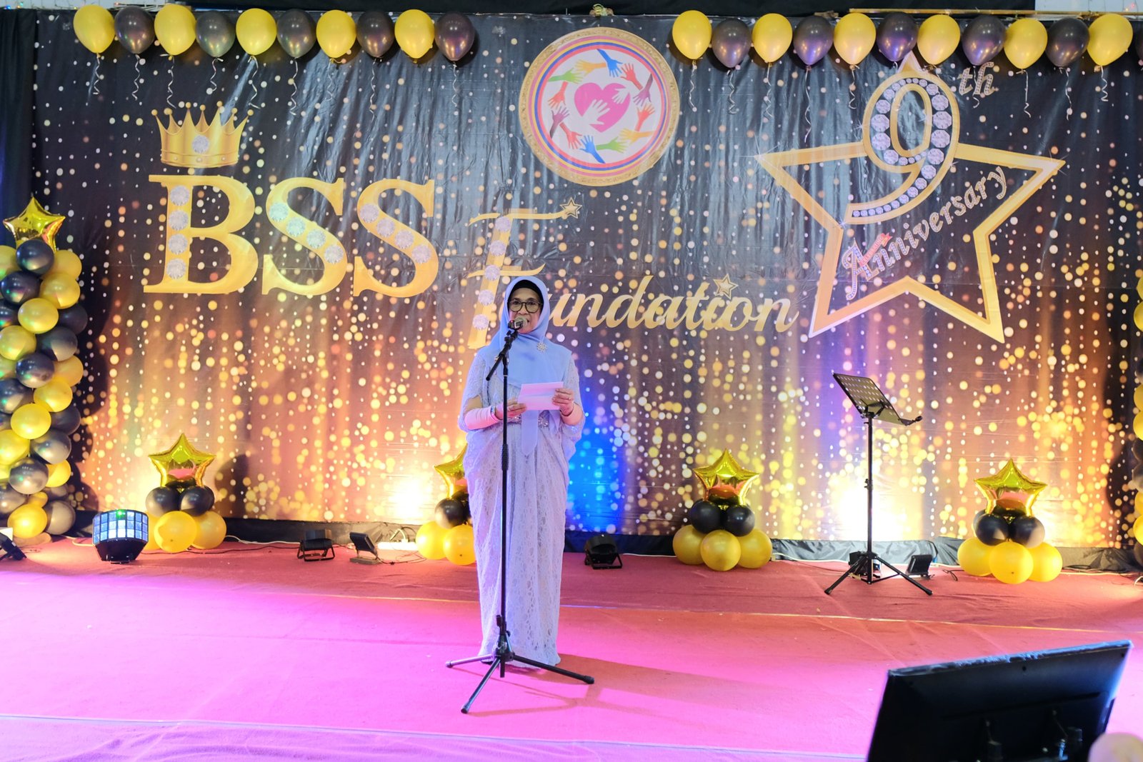 Sambut Hari Ulang Tahun ke-9 BSS Foundation,Wali Kota Siantar Hadir diacara Malam Amal dan Gala Dinner