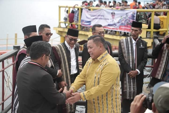 Raja Turpuk Silahisabungan Apresiasi Bupati Eddy Berutu Atas Terselenggaranya Aquabike Jetski 2023