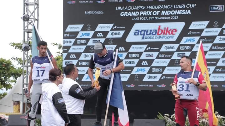 Atlet Prancis Juara Aquabike Jetski World Championship di Silalahi Dairi