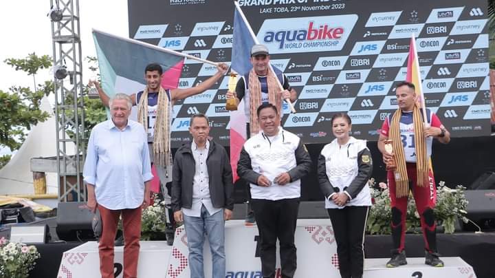 Founder H2O Racing dan Pembalap Dunia Puji Gelaran Aquabike di Tao Silalahi Dairi