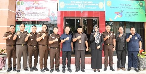 Pererat Hubungan, Kajari P.sidimpuan Silaturahmi Ke Pengadilan Negeri