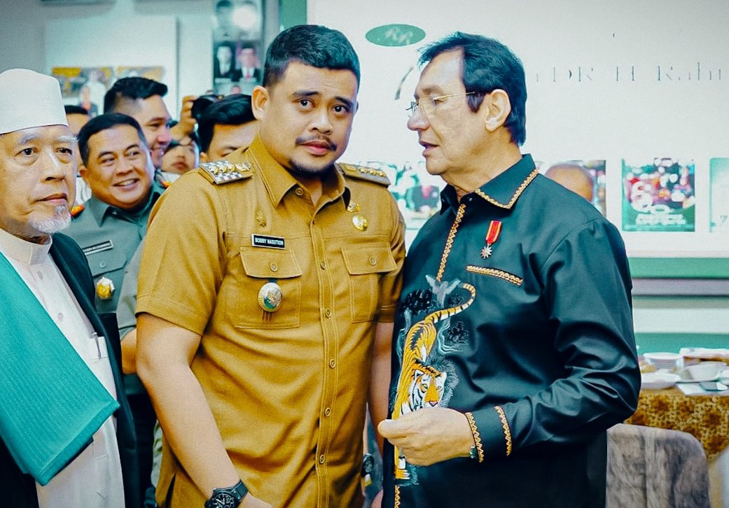 Bobby Nasution Hadiri Acara Syukuran Ulang Tahun Rahmat Shah