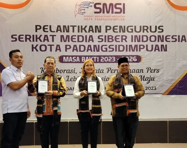Hadiri Pelantikan SMSI PSP, Syahrul Pasaribu Ingatkan Pers Pilar Ke-4 Demokrasi