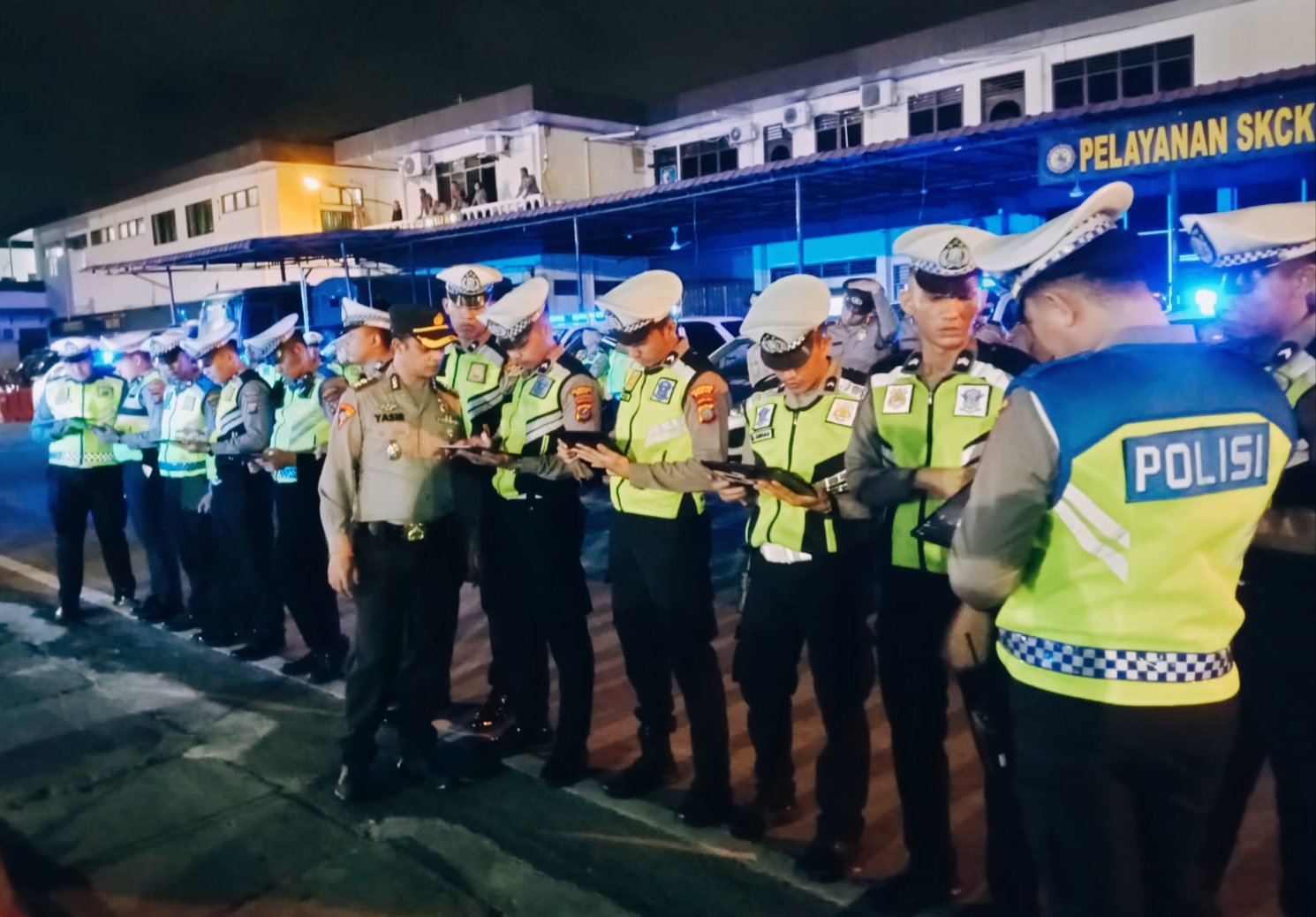 Pimpin Apel Patroli, AKBP Yasir Ahmadi Minta Personil Jangan Mainkan Aplikasi Buat Lokasi Palsu