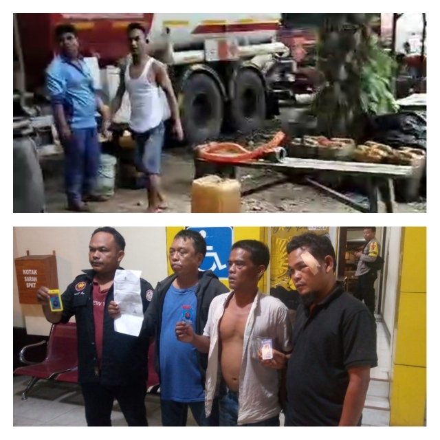 Empat Wartawan Bonyok Dikroyok Terlibat Oknum Berseragam, Ini Kronologi nya