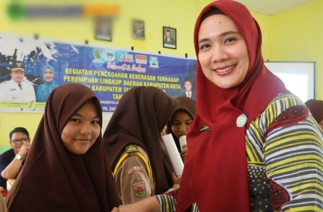 Ketua TP PKK Tapsel Ajak Perempuan Pandai Jaga Diri dan Jangan Terpengaruh Hal Buru.