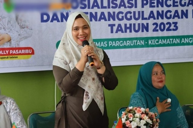 Rasa Peduli, Ketua YKI Tapsel Sosialisasikan Pencegahan Kanker