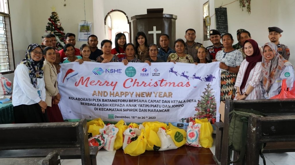 Sambut Hari Raya dan Nataru, PLTA Batangtoru Berbagi Kasih Ke Masyarakat Tapsel