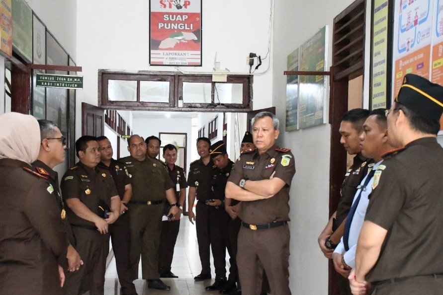 Pastikan Kesiapan Posko Pemilu, Kajati Sumut Gelar Kunker Ke Kejari P.Sidimpuan