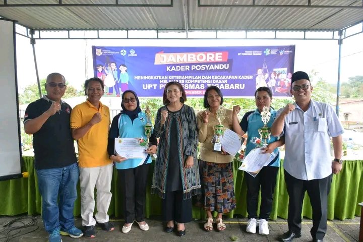 Ketua PKK Dairi Hadiri Jambore Kader Posyandu Kecamatan Pegagan Hilir