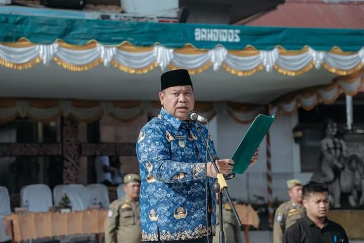 Upacara HUT Korpri Kabupaten Dairi, Bupati Harap Tetap Jaga Loyalitas