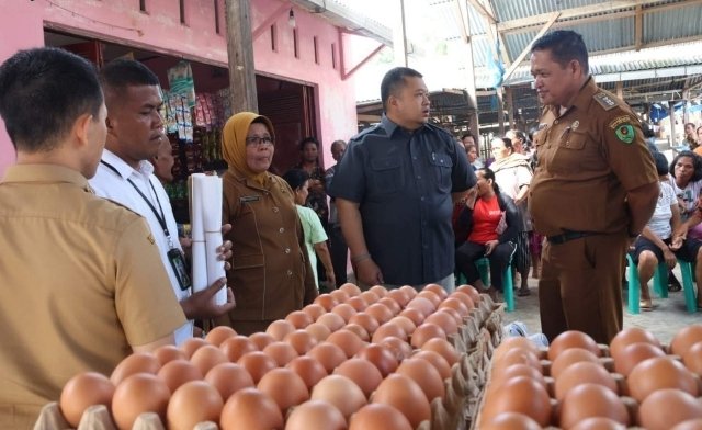 Pemkab Tapsel Gelar Gerakan Pasar Murah di Tantom Angkola