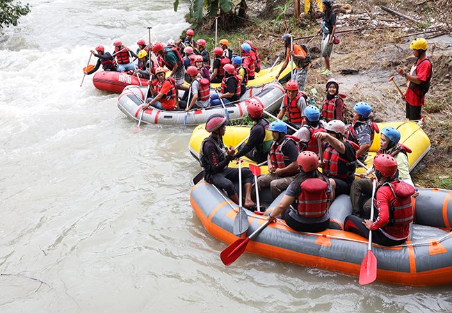 Wujudkan Destinasi Yes Transit No, Olahraga Arung Jeram Akan Digelar Secara Rutin
