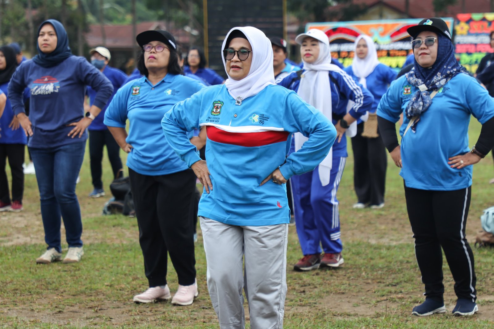 Wali Kota Siantar Ikuti Senam Bersama di Hari Kesehatan Nasional ke-59 