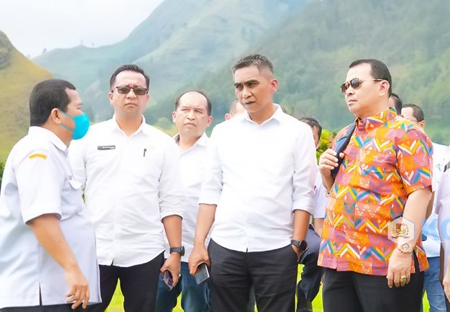 Wakil Bupati Karo Tinjau Lokasi Event Aquabike