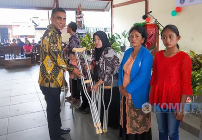 Perayaan Natal Bersama di Lingkungan Pemkab Karo