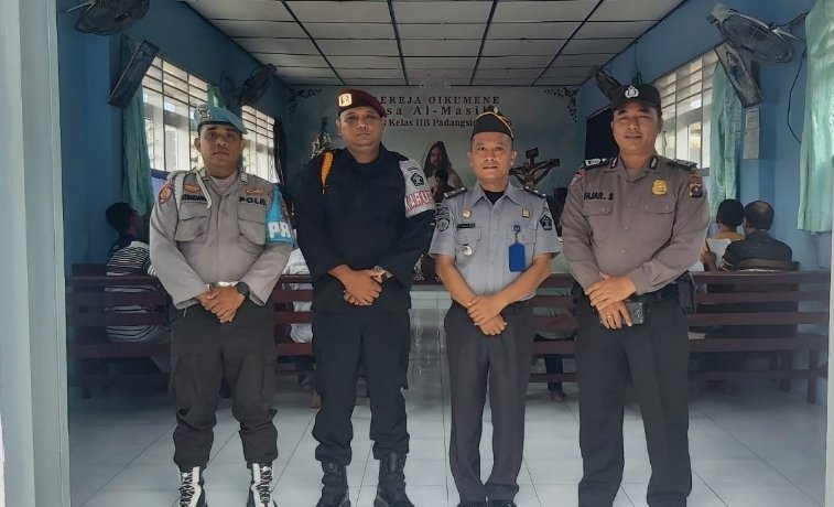 Penuh Rasa Syukur, WBP Lapas Psp Gelar Ibadah Perayaan Tahun Baru 2024