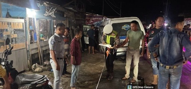 Tergelincir dari Sepeda Motor, Mahasiswa Asal Paluta Tewas Terlindas Mobil Minibus