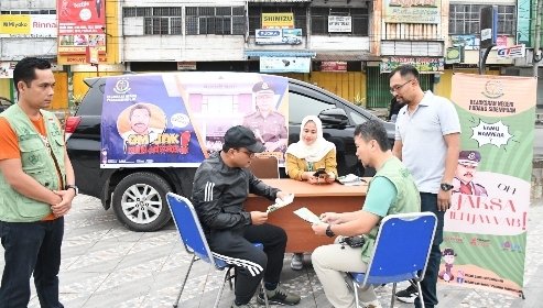 Kejari Psp Gelar Penyuluhan Hukum OM JAK Saat CFD dan Peresmian Halaman Bolak Nadimpu