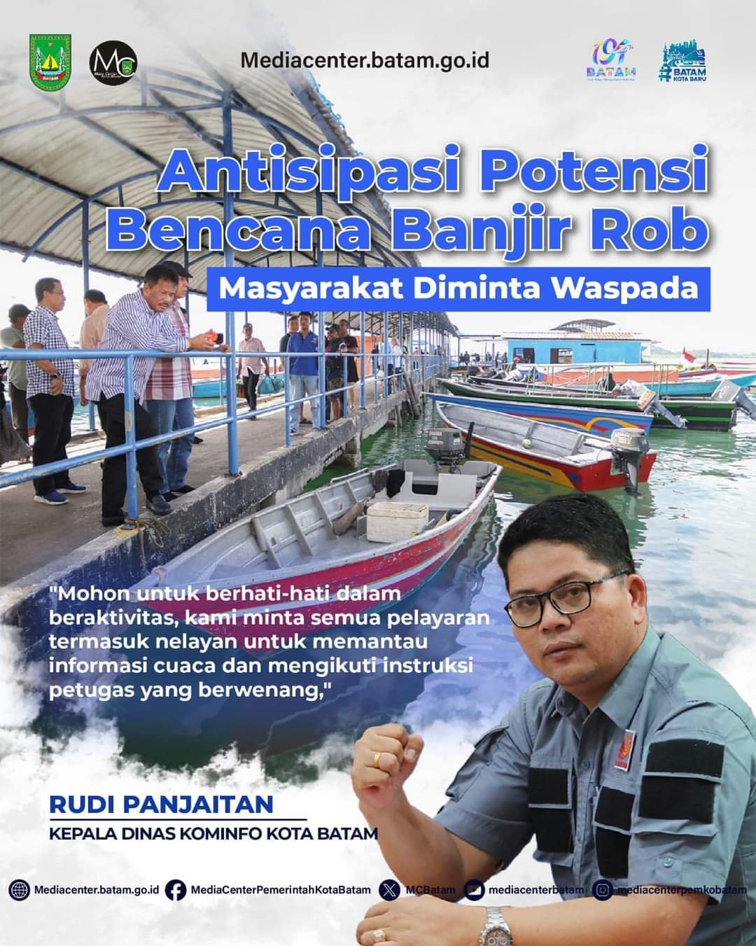 Antisipasi Potensi Bencana Banjir Rob, Masyarakat Diminta Waspada