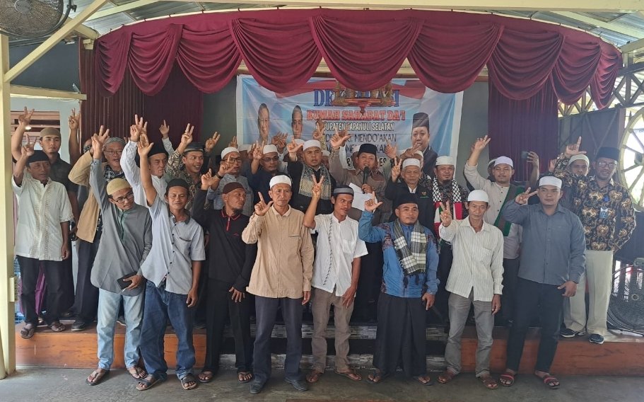 Rumah Sahabat Da’i, Ulama dan Ustad Deklarasi Dukung dan Doakan Prabowo-Gibran Menang
