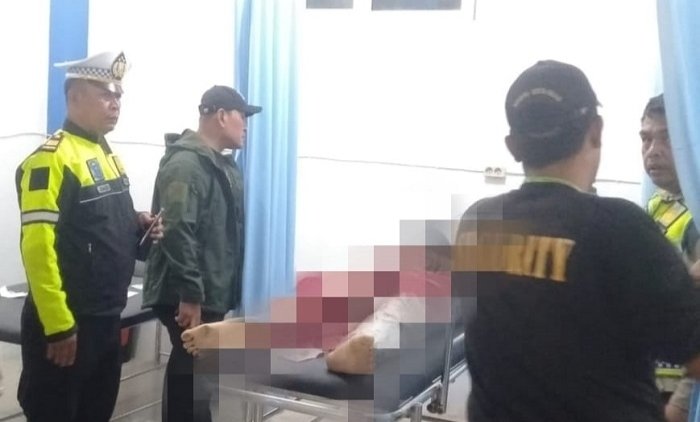 Pelajar SMA Tewas Ditempat Usai Tabrakan Dengan Truck