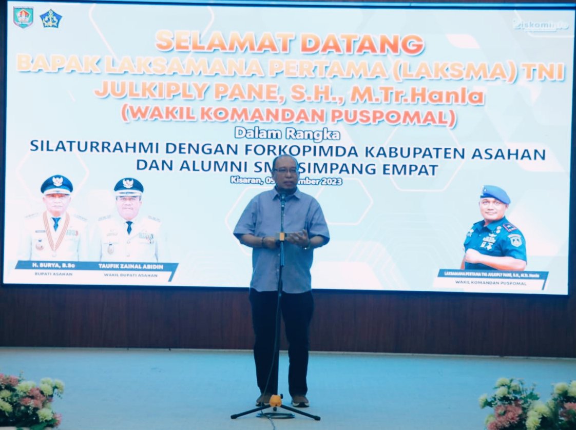Sekda Asahan Hadiri Reuni Alumni SMA Negeri 1 Simpang Empat