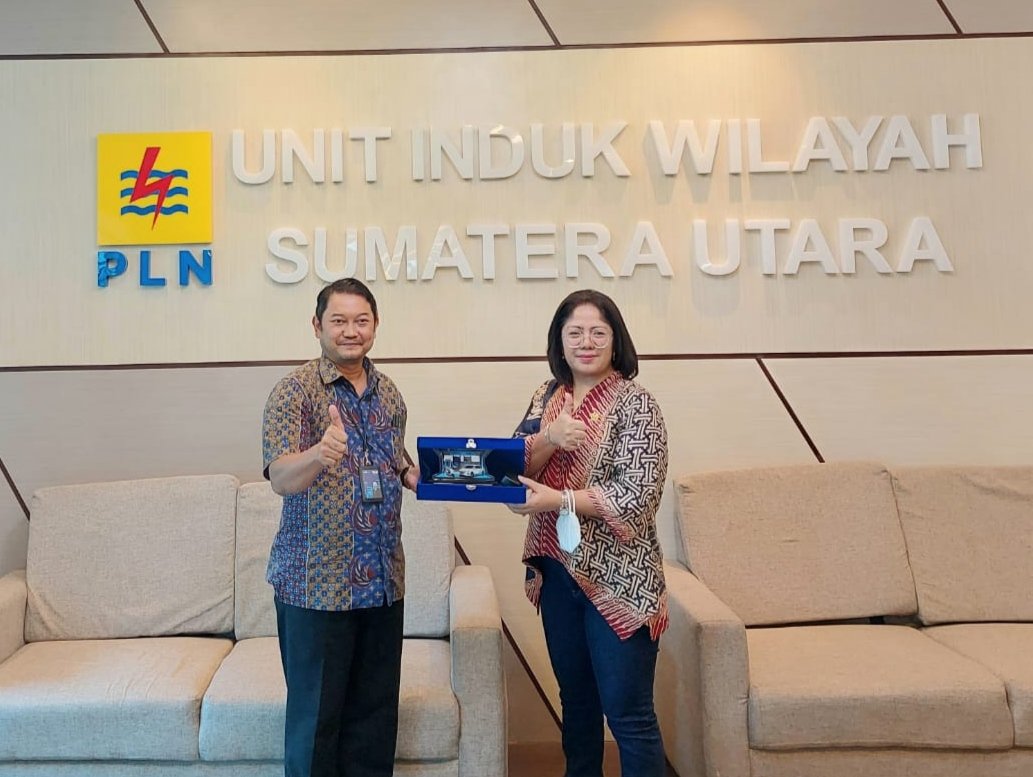 Kunjungi PLN, Badikenita Sitepu Berharap Supply Listrik Sumut Terpenuhi
