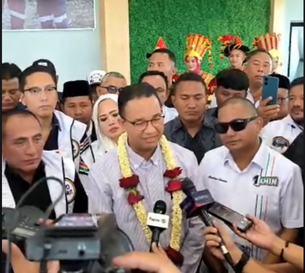 Anis Disambut Yel-yel \'AMIN Pilihanku\', Edy Targetkan Menang 75% di Sumut