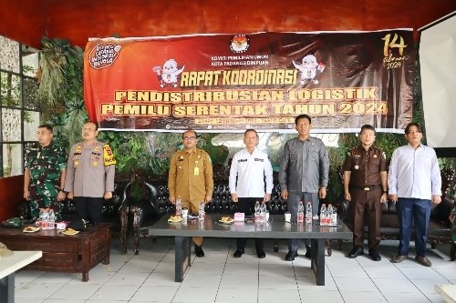 Rakor Distribusi Logistik Pemilu, Kajari Psp Tegaskan Agar Penyelenggaraan Profesional