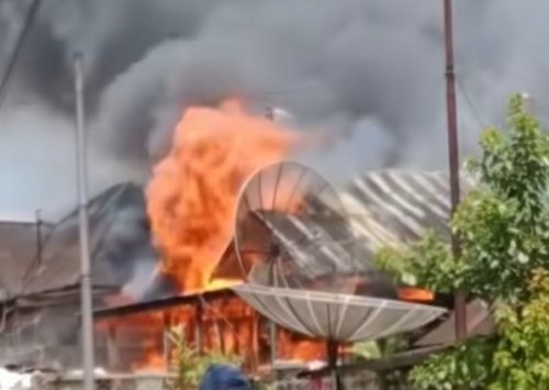 Dilahab Sijago Merah, Uang Arisan Rp 125 Juta dan Dua Unit Rumah Warga Ludes Terbakar