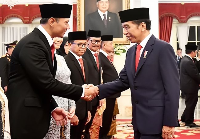Jadi Menteri ATR, Anak SBY Jadi Anak Buah Jokowi