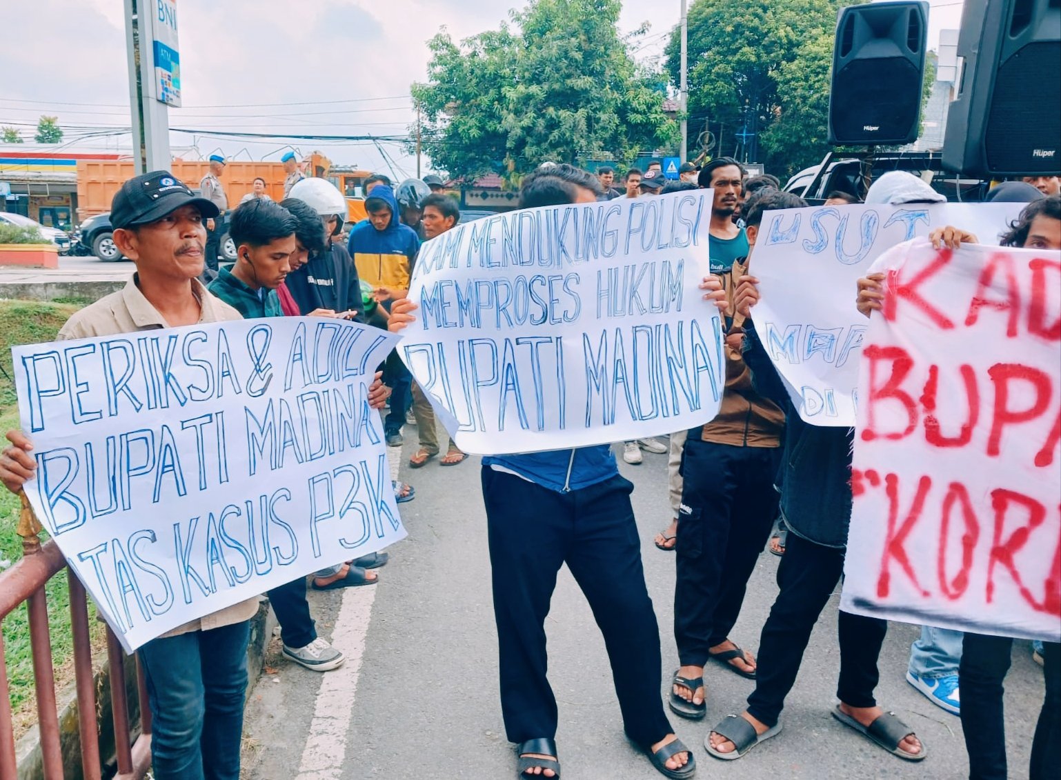 AM3SU Desak Polda Sumut Tangkap Bupati Madina