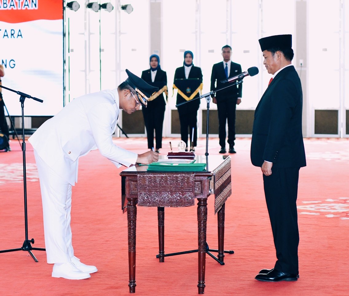 Wiriya Alrahman Resmi Jabat Pj Bupati Deliserdang