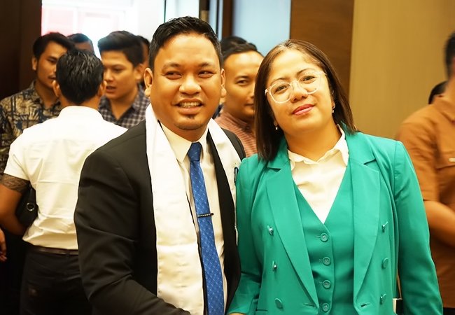 Hadiri Pelantikan Peradi Medan, Dr Badikenita Sitepu: Semoga Semakin Profesional