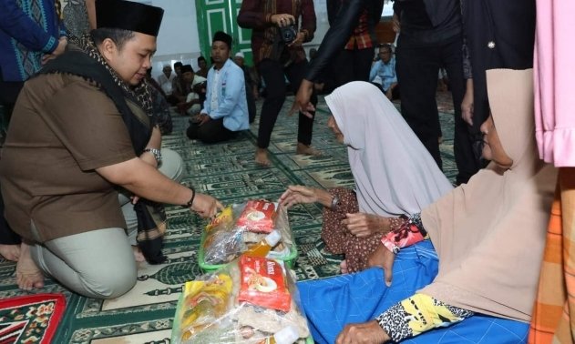 Bupati Tapsel Safari Ramadhan 1445 H di Masjid Sri Alam