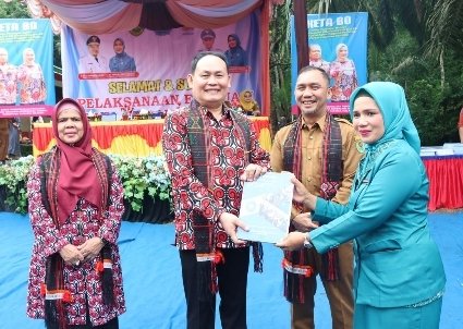 Tim Evaluasi Desa Binaan Provinsi Sumut Turun Ke Empat Desa di Tapsel