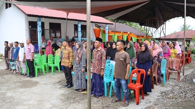 Bupati Tapsel Berharap Desa Aek Gunung Jadi Juara Lomba Desa Tingkat Provinsi