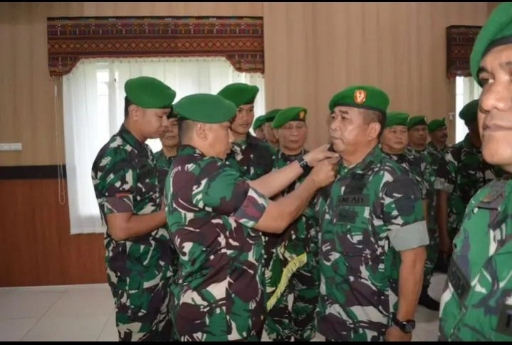 9 Perwira Kodim 0212 Tapsel Dimutasi, Berikut Daftar Nama yang Sertijab
