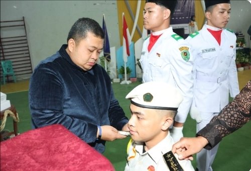 Bupati Tapsel Jadi Irup Pelepasan Ambalan SMAN 2 Plus Sipirok dan SMK Martabe